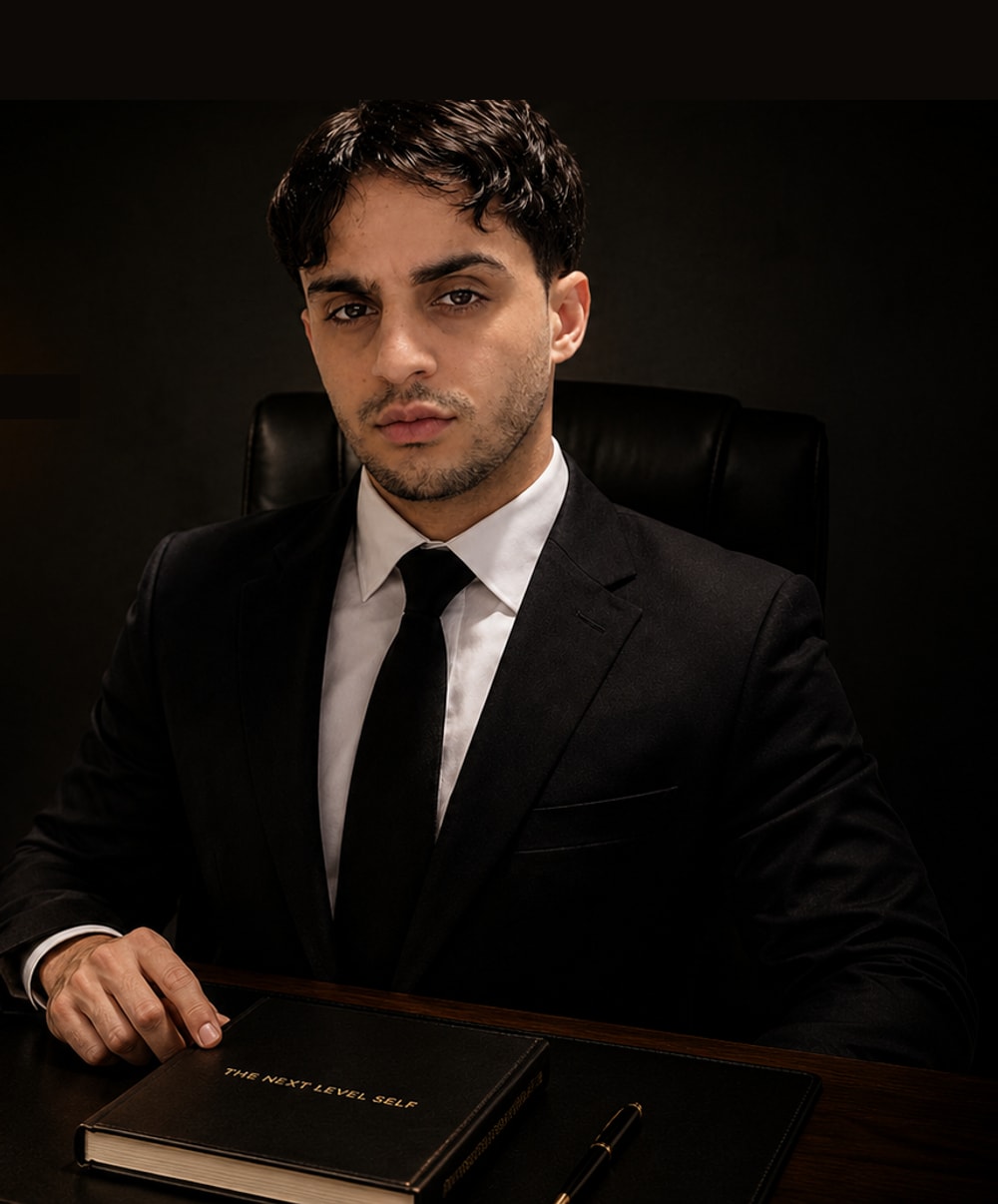 Aymane Khbize, founder of TheNextLevelSelf